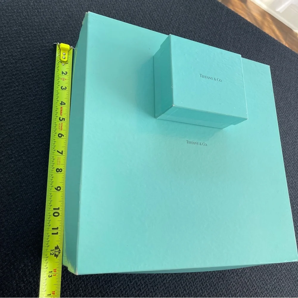 TIFFANY & CO Set of 2 Jewelry Storage Display Boxes